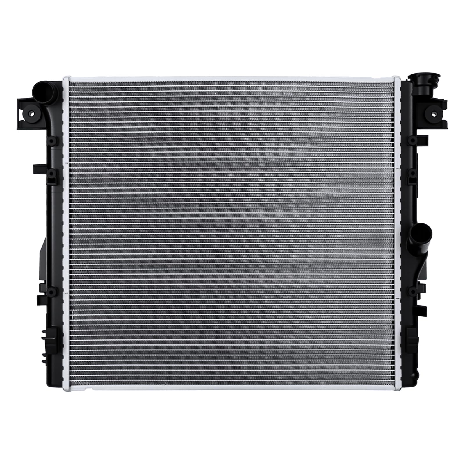 Zynrako radiator for Jeep Wrangler JK fitment ensures precise fit and reliable cooling.