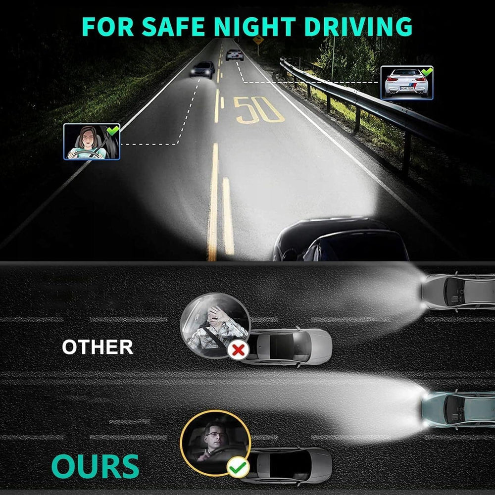 ZYRALUX Toyota Tacoma bulbs emit 6500K white light for improved night visibility