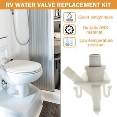 Zzyyldu water valve kit for Dometic 301 series emphasizing leak-free operation
